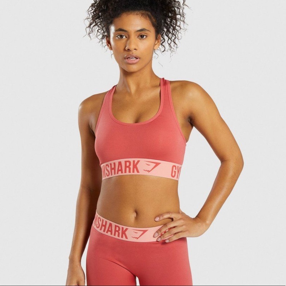 Gymshark Fit Sports Bra Orange
